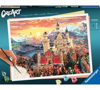 Ravensburger Painting by Numbers - CreArt - Castello da Favola (CONFEZIONE IN TEDESCO) - 1 pz.