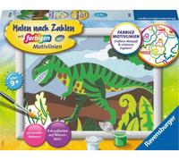 Ravensburger Painting by Numbers - Dinosauro Affamato - 1 pz.