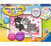 Ravensburger Painting by Numbers - Gatti Coccolosi (CONFEZIONE E ISTRUZIONI IN TEDESCO) - 1 pz.