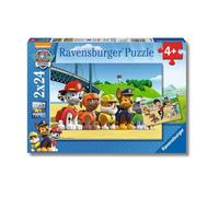 RAVENSBURGER 090648 PUZZLE 2X24 PAW POATROL PATTUGLIA EROICA ANNI 4+