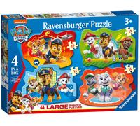 Ravensburger Paw Patrol Puzzle Sagomato 4 Grandi Da 10-16 Pezzi