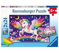 Ravensburger Pegaso Unicorno e Pegasus puzzle 3 anni in su-Giocattoli per bambin