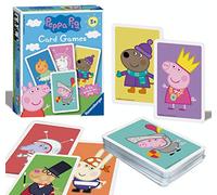 Ravensburger Peppa Pig - Gioco di carte per bambini dai 3 anni in su, per famiglie felici, scambio o coppie