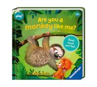 Ravensburger Play+ are You a Monkey Like Me? | Libro sensoriale interattivo | Coinvolge i più piccoli nel divertimento e nell'esplorazione
