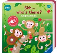 Ravensburger Play+ Infant & Toddler - Shh, Who's there? Jungl (Libro di cartone)