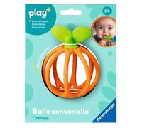 Ravensburger Play+, pallina sensoriale in silicone per 6 mesi, palla da attività per bambini e sonaglio da dentizione, giocattolo multisensoriale per le capacità motorie e il risveglio, 34013