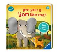 Ravensburger Play+ sei un leone come me? | Touch & Feel Storybook | Incoraggia il riconoscimento degli animali e le abilità motorie fini
