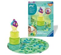 Ravensburger -PLAY + - Tasses a empiler 3en1 petit oiseau - Des 6 mois - version