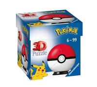 RAVENSBURGER Pokeball rossa3D Puzzleball 54 pezzi Puzzle
