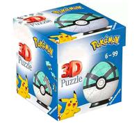 Ravensburger Pokemon Net 3D Puzzle 54pc Puzzle Sfera per Bambini Età 6+