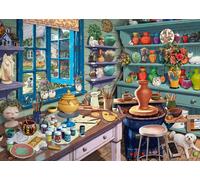 Ravensburger Pottery Studio Sanctuary - Puzzle da 1000 pezzi Companion to Cozy