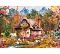 Ravensburger Pumpkin Cottage - Puzzle da 1000 pezzi, qualità premium, prodotto i
