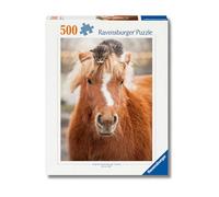 Ravensburger - Puppies Collection: gattino e cavallo 500 Pezzi | Puzzle Per Adulti 500 Pezzi | Puzzle Adulti | Misure 49x36 | Idee Regalo | Regalo Originale