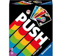 Ravenburger - push, gioco di carte per tutta la famiglia, 8+ anni