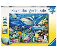 Puzzle barriera corallina con squali 100 pezzi