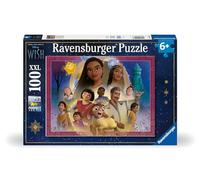 Ravensburger - Puzzle 100 Pezzi XXL Disney Wish, Idea Regalo per Bambini 6+ Anni