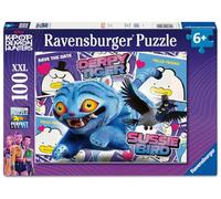 Ravensburger - Puzzle 100 Pezzi XXL: K-Pop Demon Hunters Derpy & Sussie, Puzzle Bambini 6 Anni, 49 x 36 cm, Regalo Bambina 6 Anni E Bambino