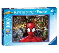 Ravensburger - Puzzle 100 Pezzi XXL Marvel Spiderman, Idea Regalo per Bambini 6+