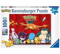 Ravensburger - Puzzle 100 Pezzi XXL Pokémon, Idea Regalo per Bambini 6+ Anni, Gi