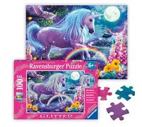 Ravensburger 12980 100 Piece XXL Unicorn Jigsaw Puzzle (Glitter Collection) Chil