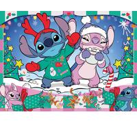 Ravensburger - Puzzle 100 Pezzi XXL Stitch, Idea Regalo per Bambini 6+ Anni, Gio