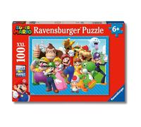 Ravensburger - Puzzle Super Mario - 100 Pezzi Xxl - Età Raccomandata 6+ Anni