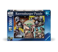 Ravensburger - Puzzle 100 Pezzi XXL: The Mandalorian & Grogu, Puzzle Bambini 6 A