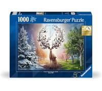 Ravensburger Puzzle 12001088 - Der magische Hirsch und die vier Jahreszeiten - 1