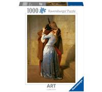 Ravensburger Puzzle 1000 pezzi Art Collection, Hayez: Il Bacio - Puzzle Adulti +