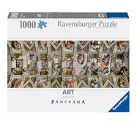Ravensburger Puzzle 1000 pezzi Art Collection, Michelangelo: Volta della Cappella Sistina - Puzzle Adulti +14 anni, 70 x 50 cm, Puzzle per Adulti Arte, Idee Regalo