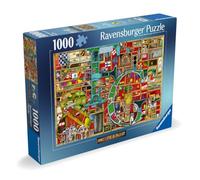 Ravensburger - Puzzle 1000 Pezzi Awesome Alphabet F & G | Puzzle Per Adulti E Bambini Con Una Misura Di 70x50 Cm | Regalo Per Adulti E Bambini Da 14 Anni E Più