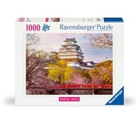 Ravensburger puzzle himeji castle - 1000 pezzi - meraviglia del giappone