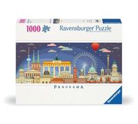Ravensburger RVB12000449 Puzzle da 1000 Pezzi Panorama - Berlino di Notte