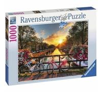 Ravensburger Puzzle 1000 Pezzi, Biciclette ad Amsterdam, Collezione Paesaggi & Foto, Jigsaw Puzzle per Adulti, Puzzle Ravensburger - Stampa di Alta Qualità