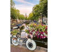 Ravensburger Puzzle 1000 Pezzi, Biciclette Amsterdam - Puzzle Adulti +14 anni, 70 x 50 cm, Puzzle per Adulti, Foto Amsterdam, Idee Regalo