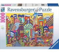 Ravensburger - Puzzle 1000 Pezzi Boston 2189 By Jack Ottanio | Puzzle Per Adulti E Bambini Con Una Misura Di 70x50 Cm | Regalo Per Adulti E Bambini Da 14 Anni E Più