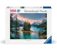 Ravensburger - Puzzle 1000 Pezzi Canada, Maligne Lake | Puzzle Adulti E Famiglia | Dimensione Di 70x50 Cm | Regalo Adulti