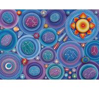 Ravensburger - Puzzle 1000 Pezzi Celestial Constellations | Puzzle Adulti E Bambini Con Una Misura Di 70x50 Cm | Regalo Per Adulti E Bambini Da 14 Anni E Più | Puzzles Ravensburger
