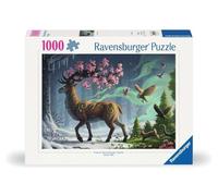 Ravensburger Puzzle 12000616 Der Hirsch als Frühlingsbote - 1000 Teile Puzzle fü