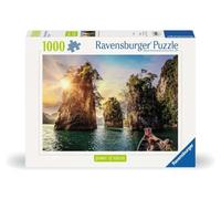 Ravensburger - Puzzle 1000 Pezzi Cheow Lan, Thailandia, Puzzle Adulti 70x50cm