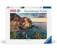 Ravensburger - Puzzle 1000 Pezzi Cinque Terre | Puzzle Adulti E Famiglie | Dimensione Di 70x50 Cm | Regalo Adulti | Regali Natale