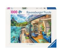 Ravensburger RVB12000413 Puzzle da 1000 Pezzi - Crociera ai Tropici
