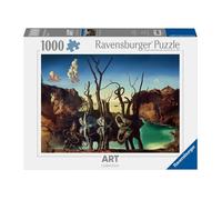 Ravensburger - Puzzle Dalì Swans Reflecting Elephants, 1000 Pezzi, Puzzle Arte per Adulti e Ragazzi, Quadri Famosi da Esporre, Idea Regalo per Lei o Lui, 70x50 cm