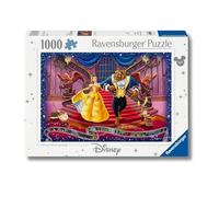 Ravensburger - Puzzle 1000 Pezzi Disney Bella e la Bestia, Adulti 70x50cm