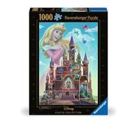 Ravensburger - Puzzle 1000 Pezzi Disney Castles - Aurora | Puzzle Adulti | Per Tutta La Famiglia | Con Una Misura Di 70x50 Cm | Regalo Adulti | Regali Natale