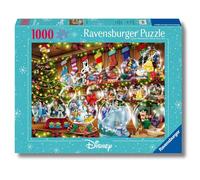 Ravensburger 12000537 - Disney Christmas - puzzle 1000 pezzi - puzzle adulti e r