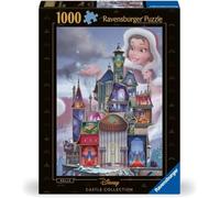 Ravensburger Puzzle 1000 Pezzi, Disney Princess: Belle - Puzzle Adulti +14 anni, 70 x 50 cm, Puzzle per Adulti Castello Principesse Disney, Idee Regalo
