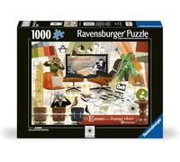 Ravensburger - Puzzle 1000 Pezzi Eames Designs, Puzzle Adulti 14+ 70x50cm | Puzzle Eames Designs da 1000 pezzi, 70x50 cm, per adulti 14+, ideale come regalo originale per gli amanti del design Eames.