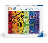 Ravensburger 12001132 - Klimt: Dama col ventaglio - puzzle 1000 pezzi - puzzle adulti e ragazzi da 14 anni, puzzle arte, puzzle pittura