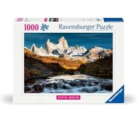 Ravensburger Puzzle 1000 pezzi Fitz Roy, Patagonia - Puzzle Adulti +14 anni, 70 x 50 cm, Puzzle per Adulti, Collezione Montagne Meravigliose, Idee Regalo